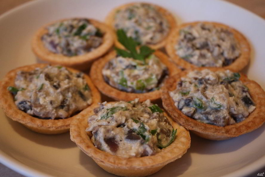Рецепт вегетарианские тарталетки