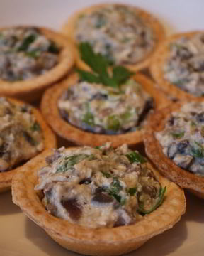 Вегетарианские тарталетки