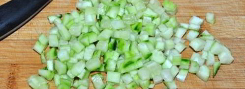 закуска с красной рыбой в тарталетках. Шаг 2