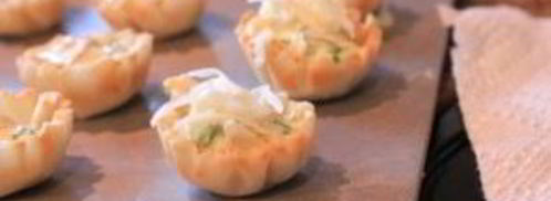 закуска в тарталетках с семгой. Шаг 3