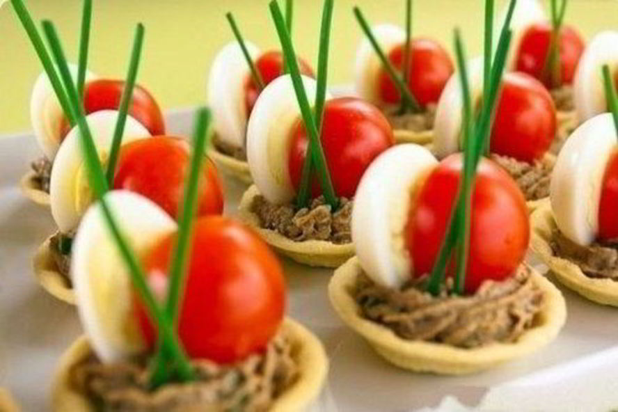 Рецепт закусочные тарталетки с печеночным муссом