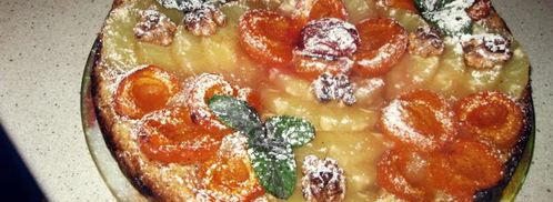 абрикосово-ананасовый тарт в карамели. Шаг 7