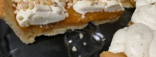 абрикосовый тарт с франжипаном и миндальным крокантом. Шаг 11