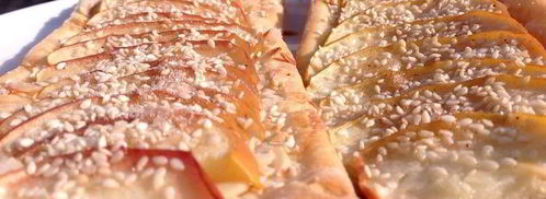 французский хрустящий тарт с яблоками и корицей. Шаг 5