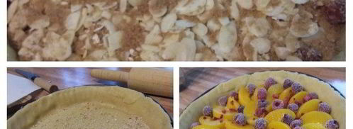 фруктовый тарт с овсяным штрейзелем. Шаг 3