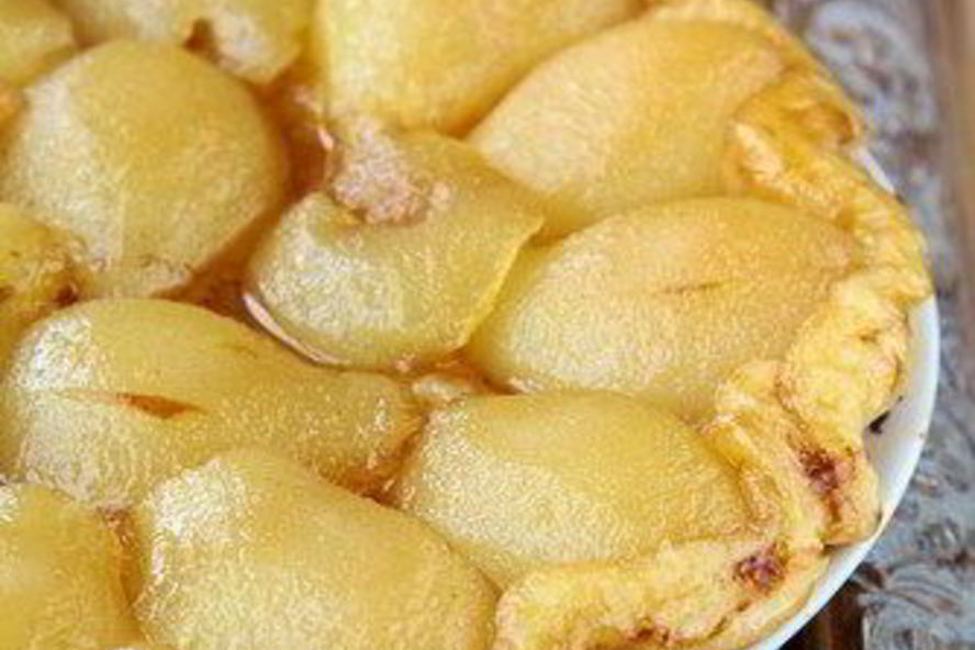 Рецепт грушевый тарт татен со слоеным тестом