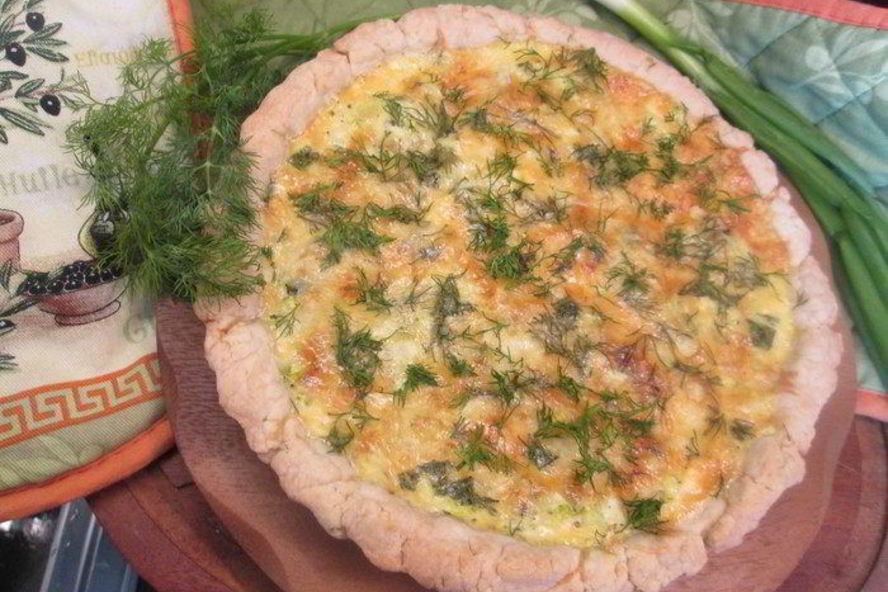 Рецепт кабачковый тарт