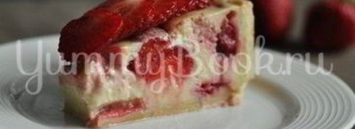 клубничный тарт со сметаной. Шаг 14