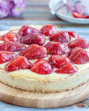 Клубничный тарт