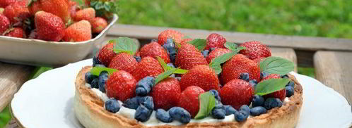 летний тарт с ягодами. Шаг 4
