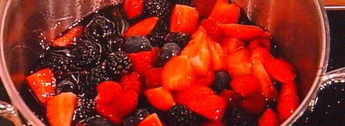 летний ягодный тарт и ягодный сорбе. Шаг 3