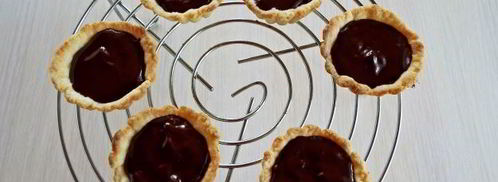 мини-тарты с шоколадом. Шаг 26