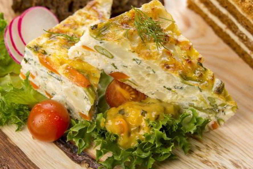 Рецепт морковный тарт с травами