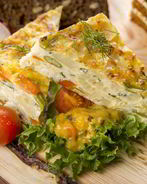 Морковный тарт с травами