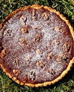 Ореховый тарт с шоколадом