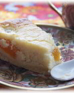 Персиковый тарт с франжипаном