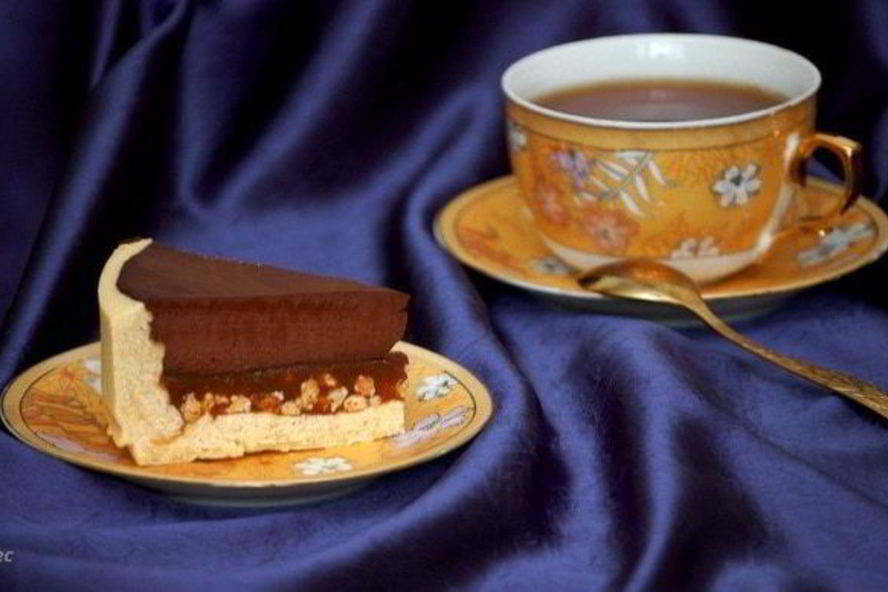 Рецепт шоколадно-карамельный тарт