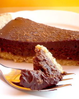 Шоколадно-сливочный тарт Только мысли все о нем и о нем