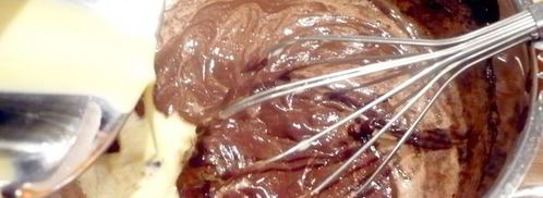 шоколадно-сливочный тарт только мысли все о нем и о нем. Шаг 12