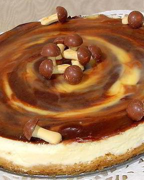 Сливочный тарт с карамелью