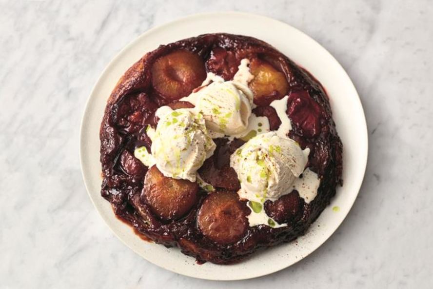 Рецепт сливовый тарт-татен