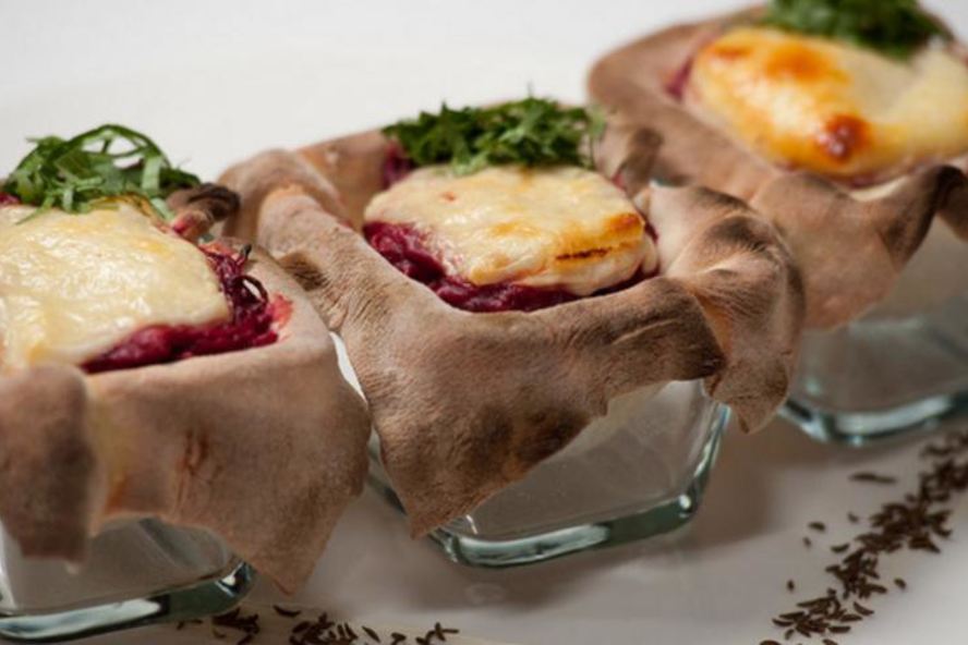 Рецепт свекольная тартелла с тмином