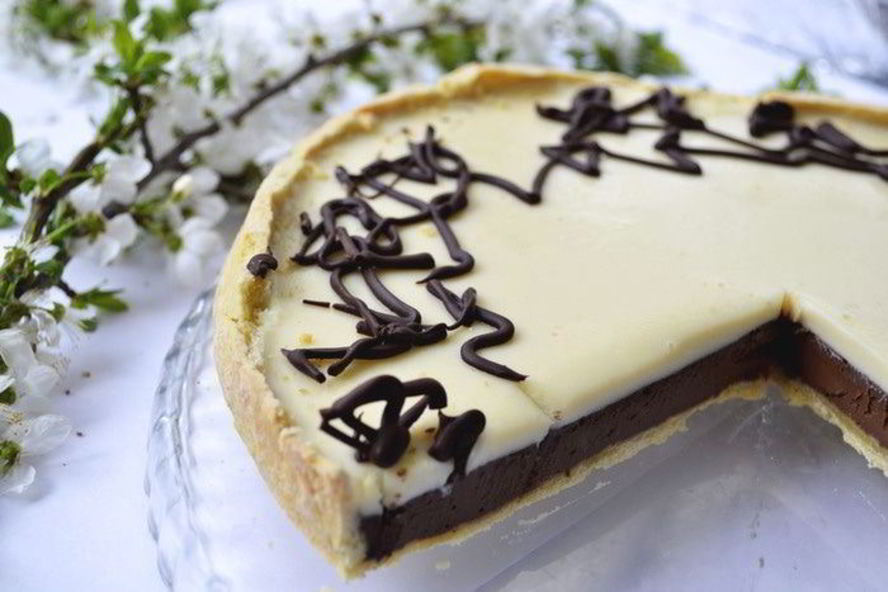 Рецепт тарт два шоколада