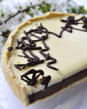 Тарт Два шоколада