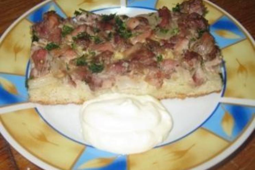 Рецепт тарт фламбе