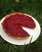 Тарт из малины