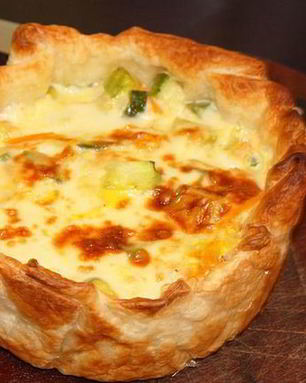 Тарт из цукини
