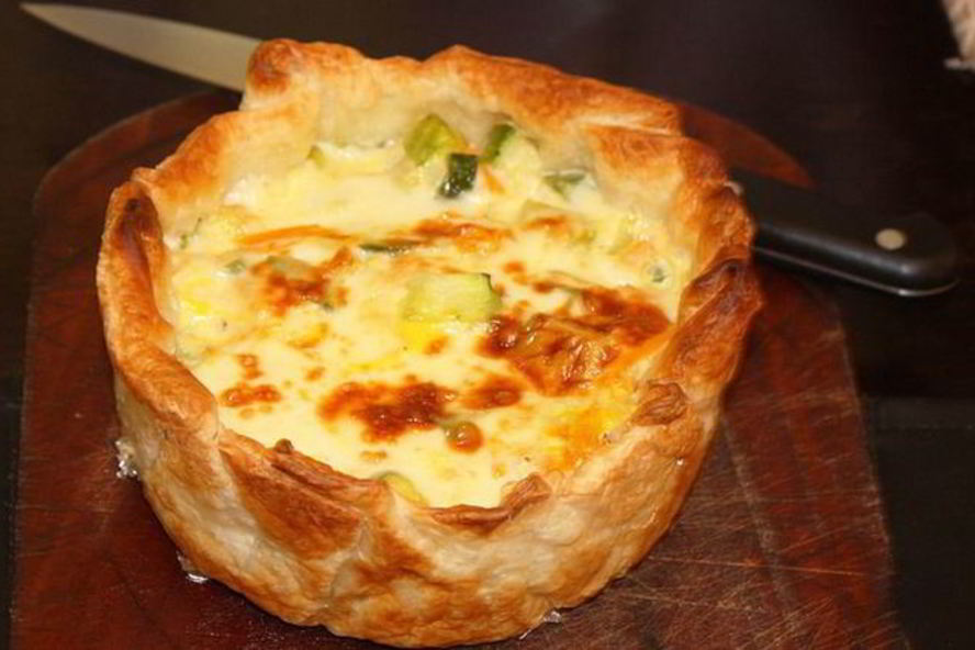 Рецепт тарт из цукини