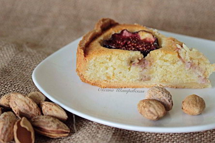 Рецепт тарт миндально-инжирный