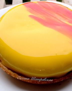 Тарт с абрикосами и лавандой