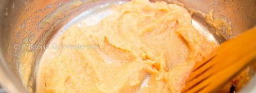 тарт с айвой и сырным муссом. Шаг 9