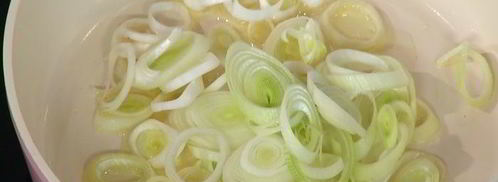 тарт с брокколи, луком-пореем и сыром. Шаг 3