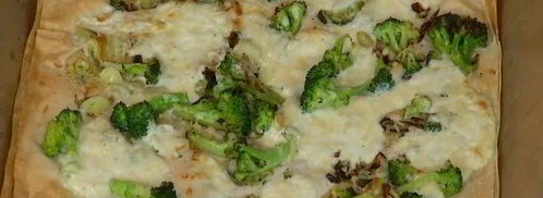 тарт с брокколи, луком-пореем и сыром. Шаг 10