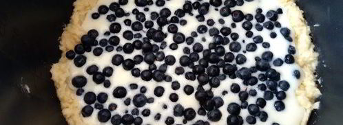 тарт с черникой и нежным кремом в мультиварке. Шаг 8