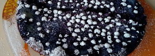 тарт с черникой и нежным кремом в мультиварке. Шаг 9