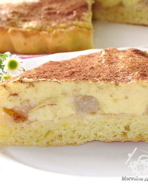 Тарт с грушами