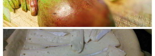 тарт с камамбером и грушей. Шаг 5