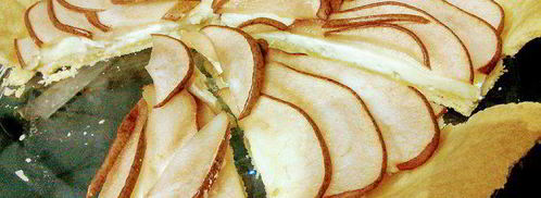 тарт с камамбером и грушей. Шаг 7