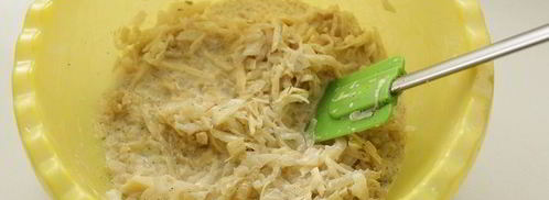 тарт с капустой и перепелиными яйцами. Шаг 7