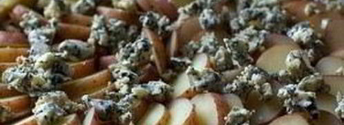 тарт с картофелем и голубым сыром. Шаг 3