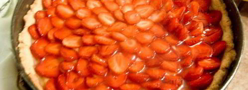 тарт с клубникой и розмариновым кремом. Шаг 9