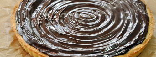 тарт с миндальным кремом и шоколадом. Шаг 4