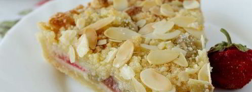 тарт с ревенем и миндальным кремом. Шаг 12