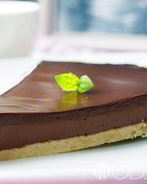 Тарт с шоколадной начинкой