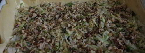 тарт с цукини, рисом и орехами. Шаг 7