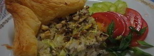 тарт с цукини, рисом и орехами. Шаг 8